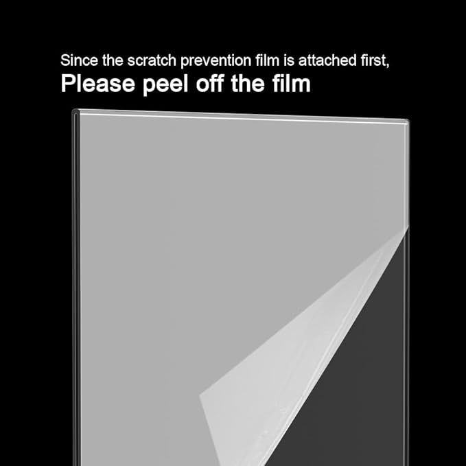 BlueValley Clear Acrylic Sign Holder 7x5 Inch - Image 9