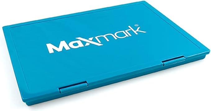 MaxMark Extra Large Crimson Red Ink Stamp Pad - Image 4