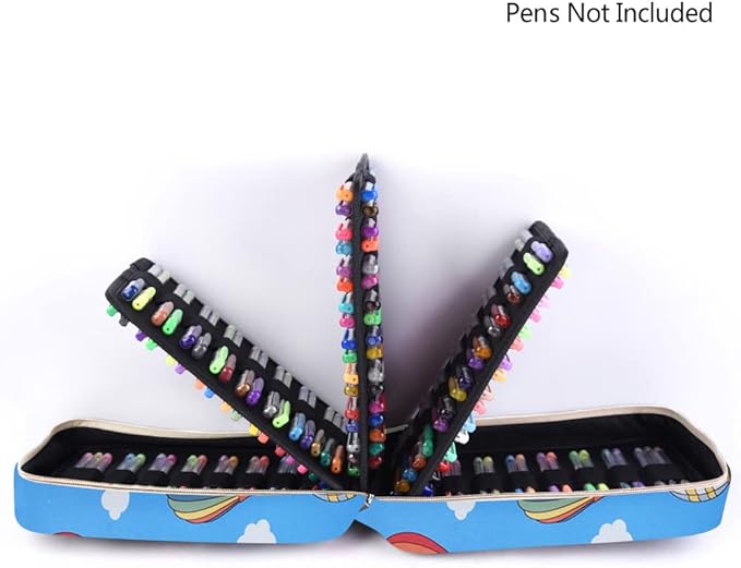 qianshan Pencil Case Holder Slot - Holds 202 Colored Pencils or 136 Gel Pens - Image 6