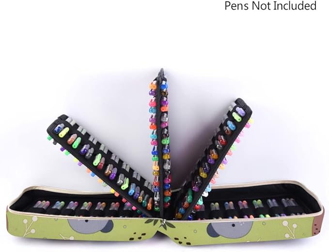 qianshan Pencil Case Holder Slot - Holds 202 Colored Pencils or 136 Gel Pens - Image 6
