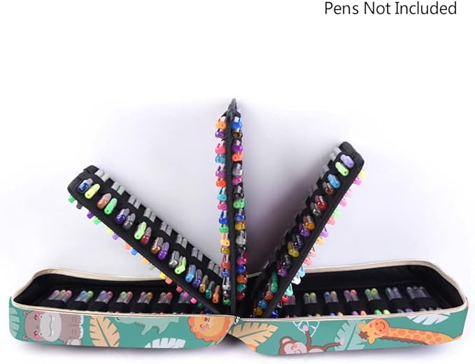 qianshan Pencil Case Holder Slot - Holds 202 Colored Pencils or 136 Gel Pens - Image 6