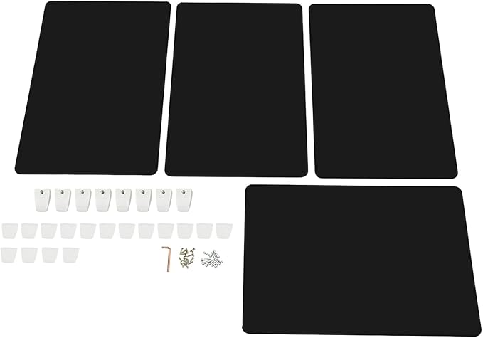 4PCS Desk Dividers Office Partitions, Privacy Desk Panel Protective, Acrylic - Image 9