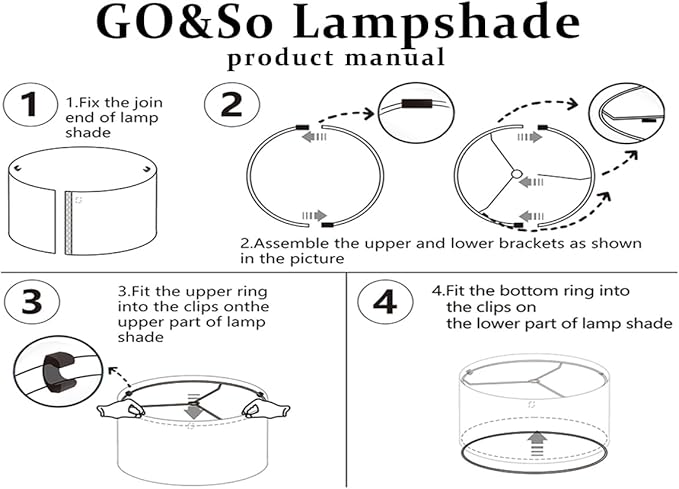 GO&SO Set of 1 Large Drum Yellow Velvet Lamp Shade -16" Top x 16" Bottom x 12" - Image 9