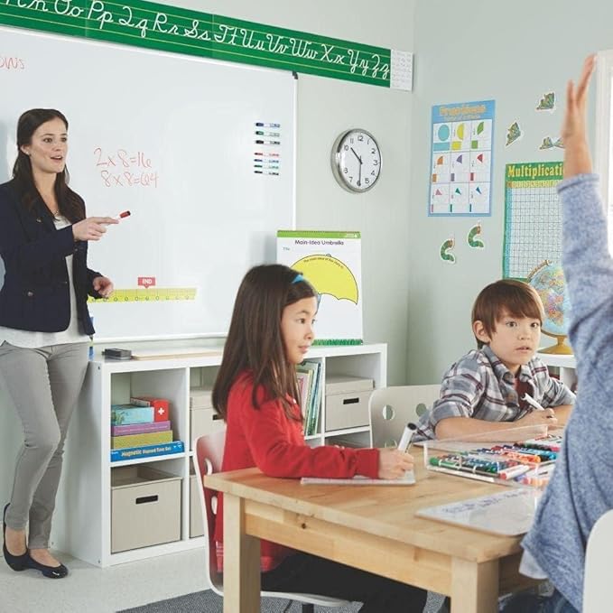 Small White Board, 9 x 12 Double Sided Dry Erase Lapboard - Image 7
