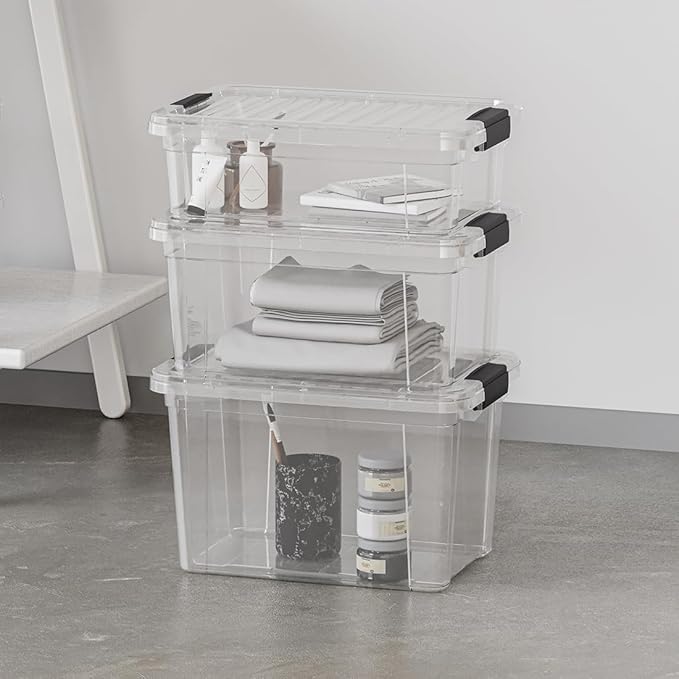 Superio Clear Storage Boxes - Image 7