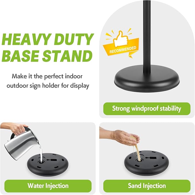 RedChili Floor Standing Sign Holder Stand - Image 8