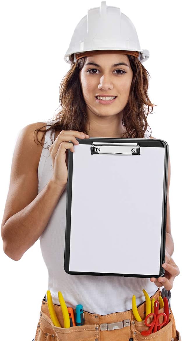 ZCZN Plastic A4 Form Storage Box Case, Suitable - Image 9