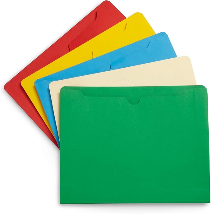Blue Summit Supplies 2 Inch File Jackets, Expandable Folders, Heavy Duty 2 Inch - Image 7