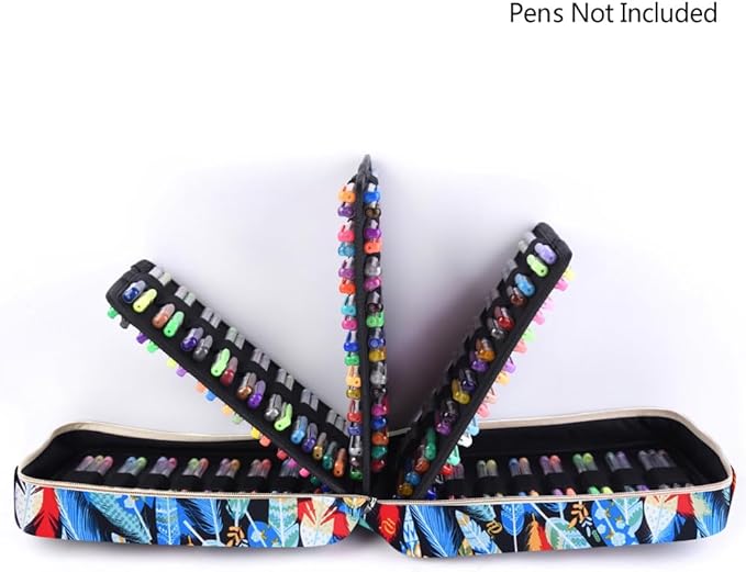 qianshan Pencil Case Holder Slot - Holds 202 Colored Pencils or 136 Gel Pens - Image 6