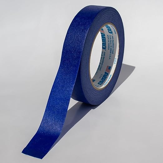 ABRO 36 Pack Blue Painters Tape: 24mm x 55M All Purpose Blue Tape, Temporary - Image 8