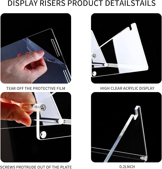 Label Roll Holder for Rolls and Fanfold Labels, Acrylic Label Holder for - Image 6