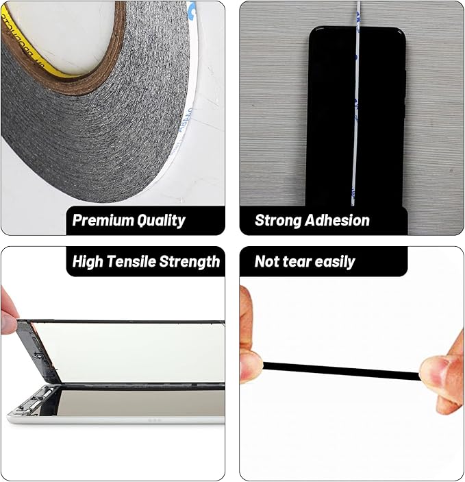 Kaisiking 2mm / 3mm x 50M LCD Screen Repair Tape Cell Phone Adhesive Tape Thin - Image 5