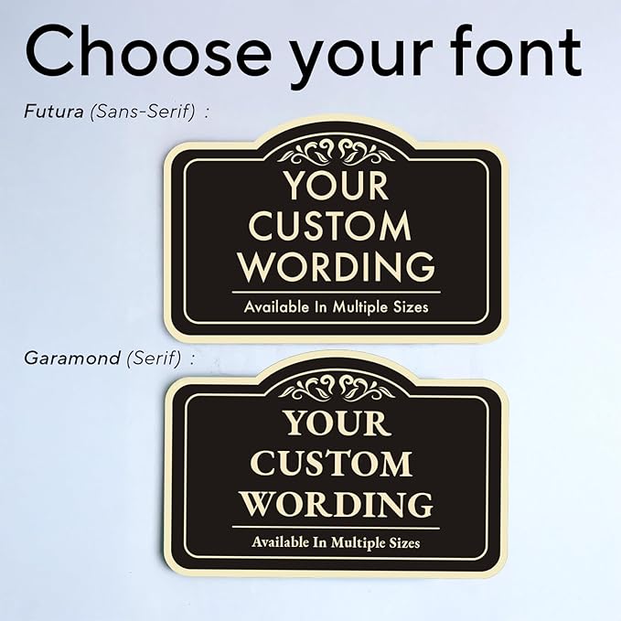 Personalized Custom Decorative Outdoor Metal Signs, 18x12 Inches, Waterproof - Image 9