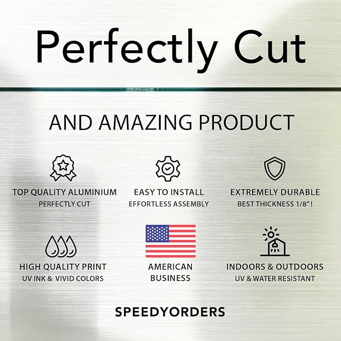 Custom Metal Signs, Personalized Aluminum, Customized Safety, Business Signs - Image 8