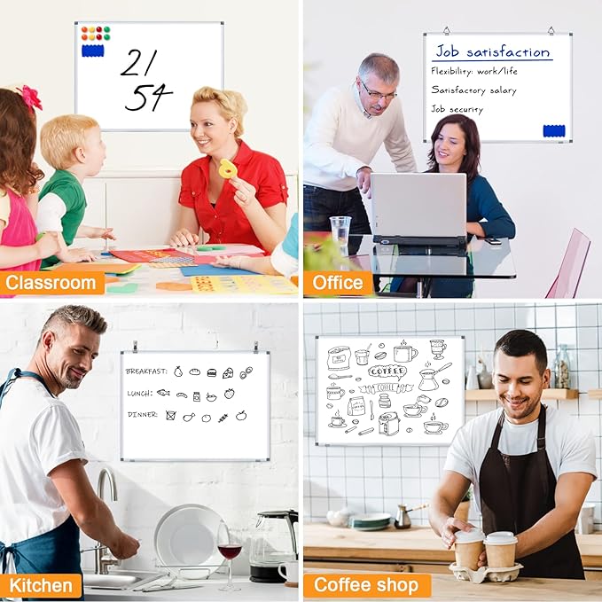 H-Qprobd White Board Dry Erase Whiteboard - Image 7