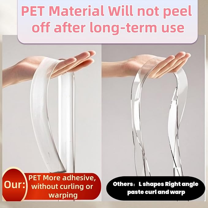 AYHOUKG Clear Edge Protector 1.18in widthx6.5ft Length Self-Adhesive Furniture - Image 6