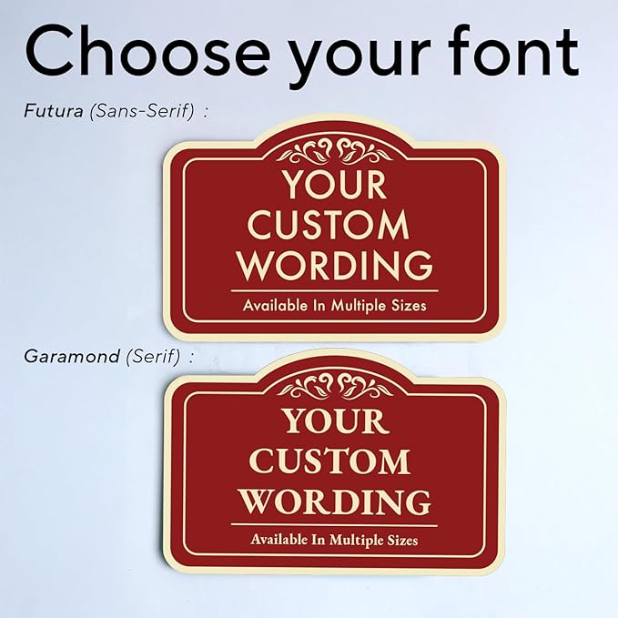 Personalized Custom Decorative Outdoor Metal Sign - Image 9
