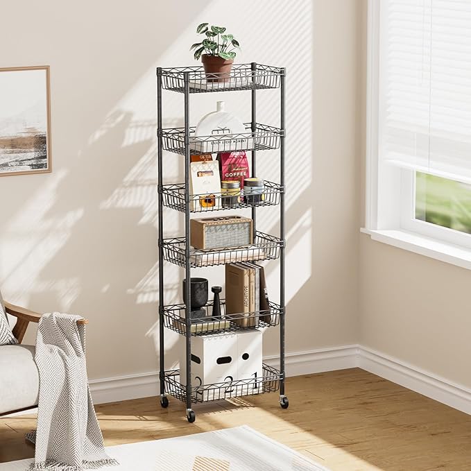 SINGAYE Shelf Closet Wire Shelving:Adjustable Metal Unit - Image 9
