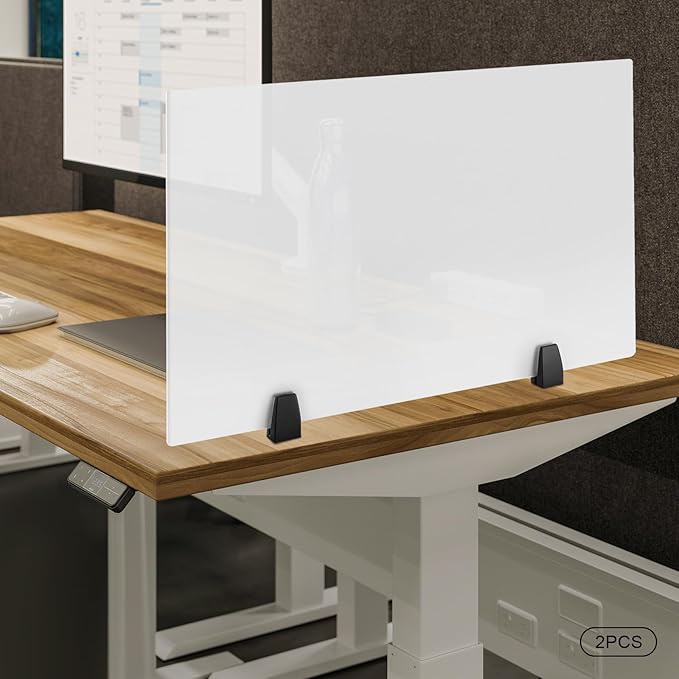 Desk Divider, 30 x 18 inch Acrylic Desk Privacy Panels, Privacy Desk Screen - Image 7
