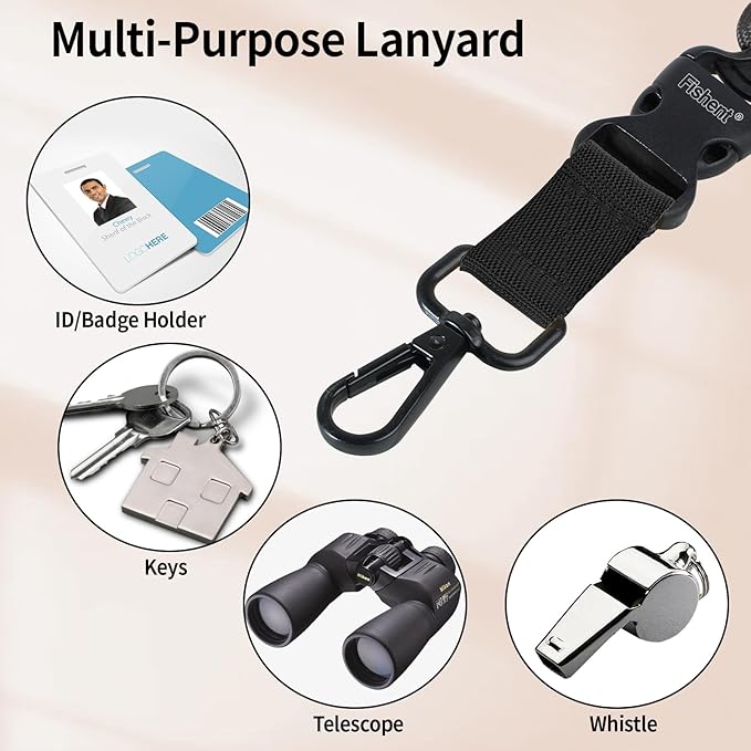 Fishent 2 Pack Breakaway Neck Lanyards - Image 7