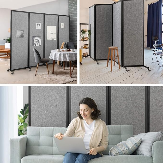 Strongbird Room Partition, Office Divider, Portable Commercial Screen Dividers - Image 6