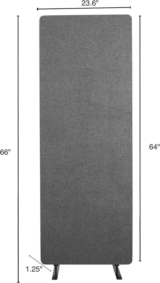 Stand Up Desk Store ReFocus Freestanding Noise Reducing Acoustic Room Wall - Image 5
