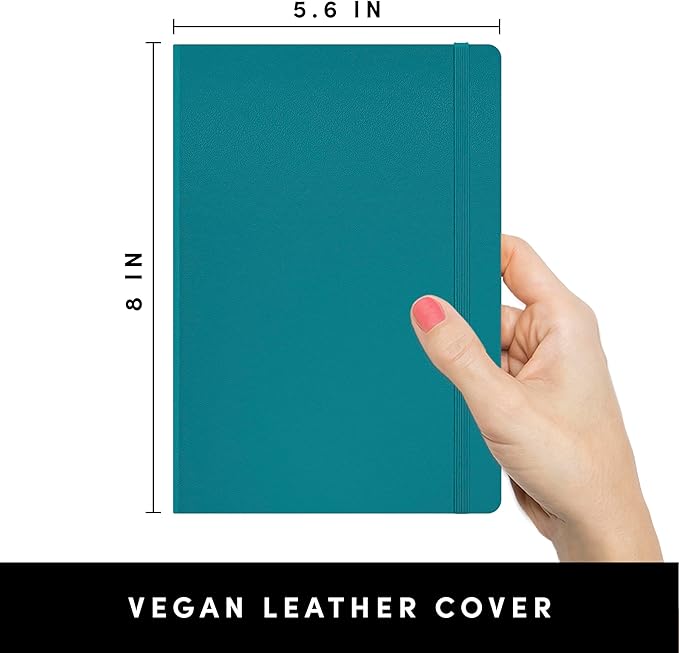 PAPERAGE Graph Paper Journal Notebook, 160 Pages, Medium 5.6 in x 8 in - Image 2