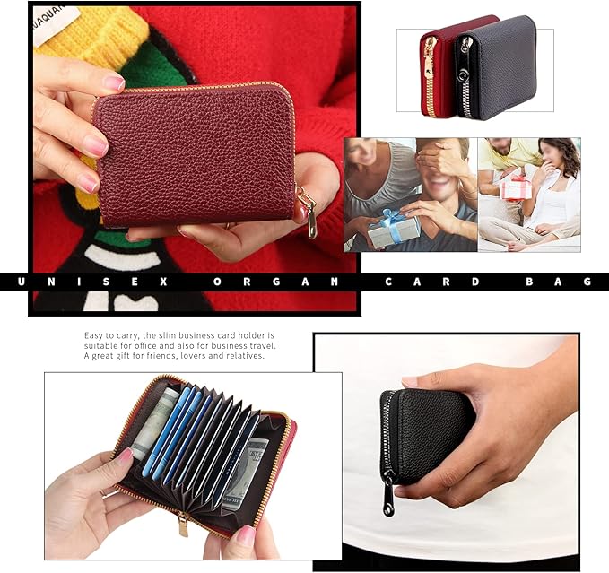PRIVILLA 2 Pcs Credit Card Holder and business card holder,Sd Card Holder Each - Image 7