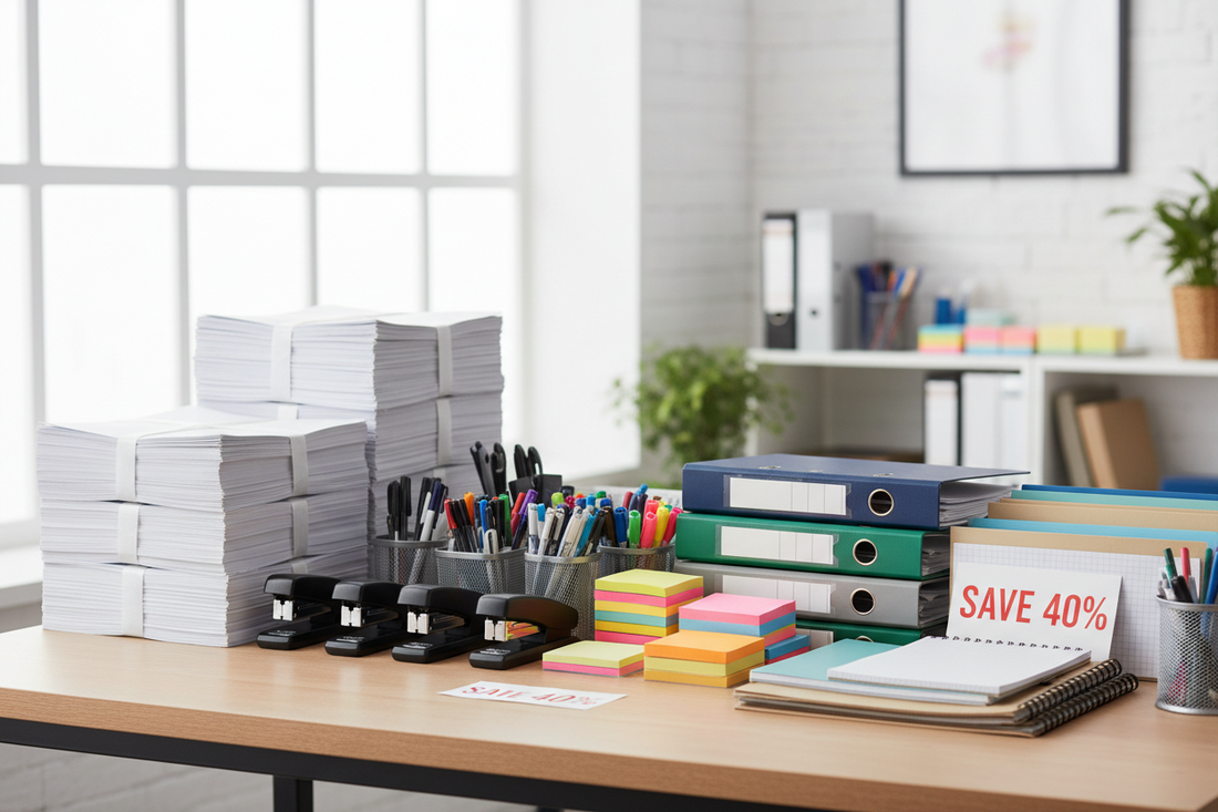 Office Supplies Buying Guide: How to Save Up to 40% on Bulk Orders in the U.S.