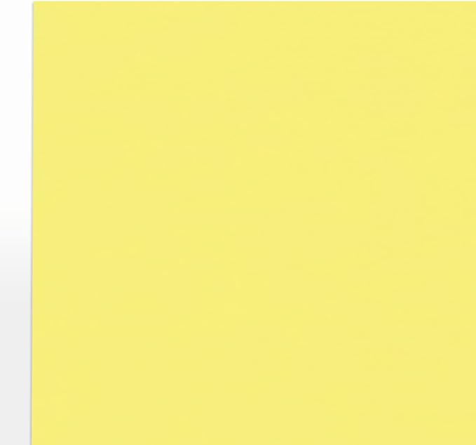LUXPaper 8.5" x 11" Paper | Letter Size | Pastel Canary Yellow | 60lb. Text | 1 - Image 7