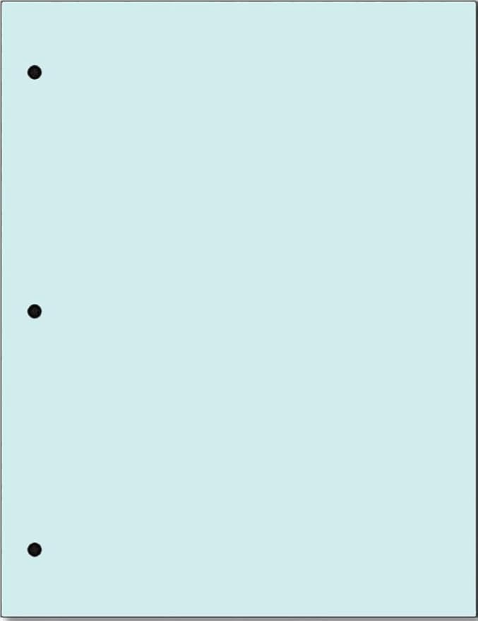 Copy And Printing Color Paper, 20 Lb. 3 Hole Punch 500 Sheets Per Ream. - Image 4