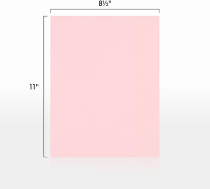 LUXPaper 8.5" x 11" Cardstock | Letter Size | Candy Pink | 100lb. Cover | 50 Qty - Image 2