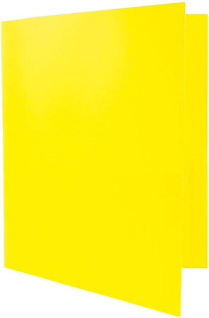 JAM PAPER Plastic Color Pop Folders - Image 3