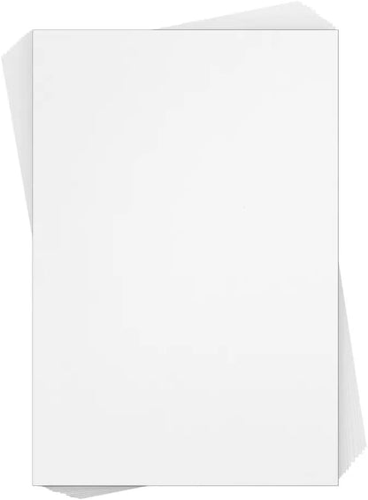Reskid 100 Pack of Thick Heavyweight Index Cards on 80lb Card Stock by Unknown