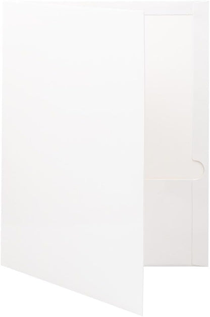 JAM PAPER Laminated Two Pocket Glossy Folders - Image 3