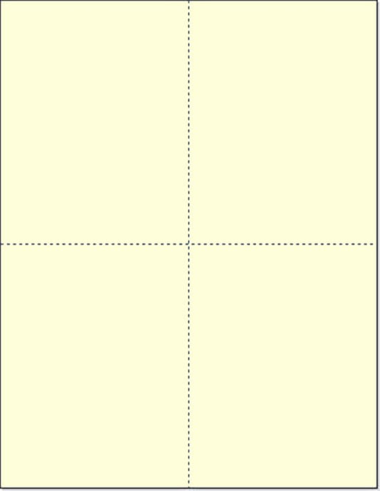 Limited Papers 8.5x11 Perforated Paper, 20/50 Pound, 75 GSM, Variety of by Limited+Papers