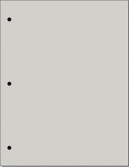 Copy And Printing Color Paper, 20 Lb. 3 Hole Punch 500 Sheets Per Ream. by Limited+Papers
