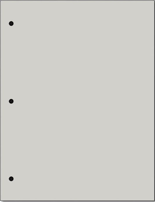 Copy And Printing Color Paper, 20 Lb. 3 Hole Punch 500 Sheets Per Ream. by Limited+Papers