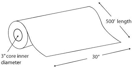 Alliance Wide Format Paper 30” x 500’ Rolls Bond Engineering 92 Bright 20lb - Image 2