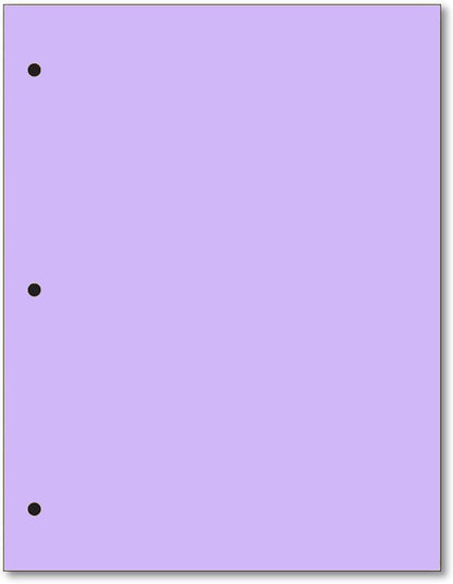 Copy And Printing Color Paper, 20 Lb. 3 Hole Punch 500 Sheets Per Ream. - Image 3