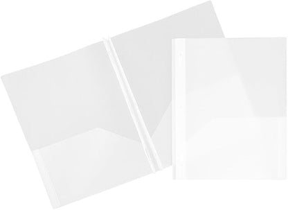 JAM PAPER Plastic Color Pop Folders by JAMPaper