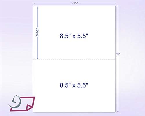 NextDayLabels - 8-1/2 x 11 Neon Color High Light Fluorescent Labels - Image 2