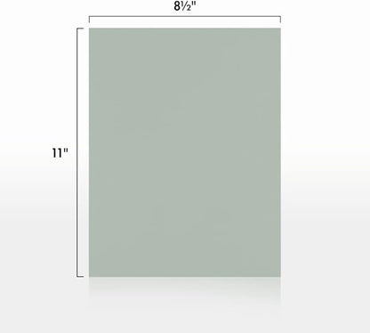 LUXPaper 8.5" x 11" Paper | Letter Size | Slate Gray | 70lb. Text | 250 Qty - Image 2