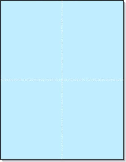 Limited Papers 8.5x11 Perforated Paper, 20/50 Pound, 75 GSM, Variety of by Limited+Papers