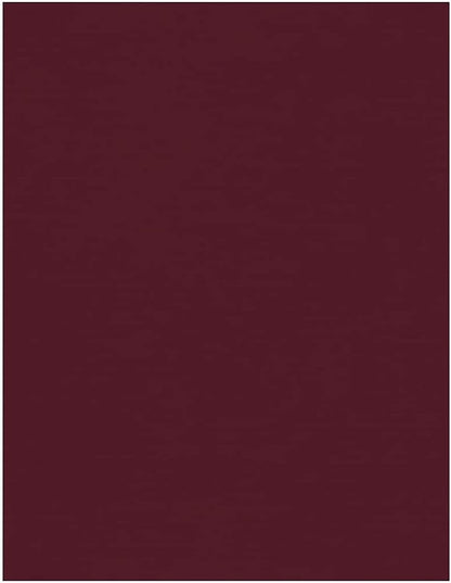 LUXPaper 8.5" x 11" Cardstock | Letter Size | Burgundy Linen | 100lb. Cover | by LUXPaper