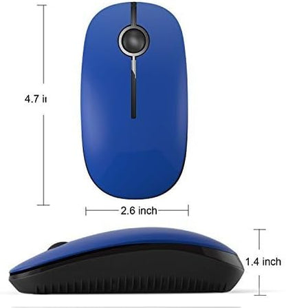 VssoPlor Wireless Mouse, 2.4G Slim Portable Computer Mice - Image 6