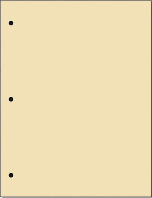 Copy And Printing Color Paper, 20 Lb. 3 Hole Punch 500 Sheets Per Ream. by Limited+Papers