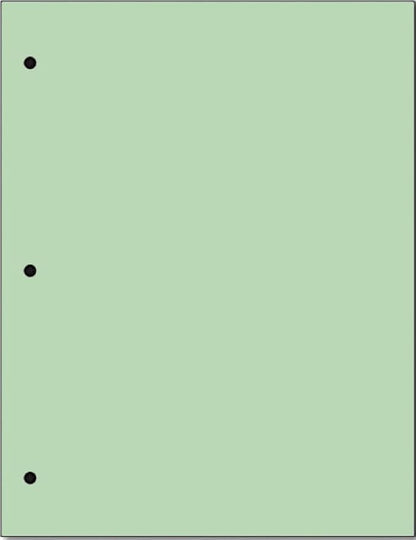 Copy And Printing Color Paper, 20 Lb. 3 Hole Punch 500 Sheets Per Ream. by Limited+Papers