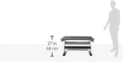 Ergotron – USA Assembled WorkFit-TL Standing Desk Converter, Dual Monitor Sit - Image 2