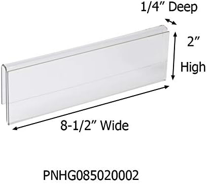 Acrylic Partition Name Plate Holders - Image 3